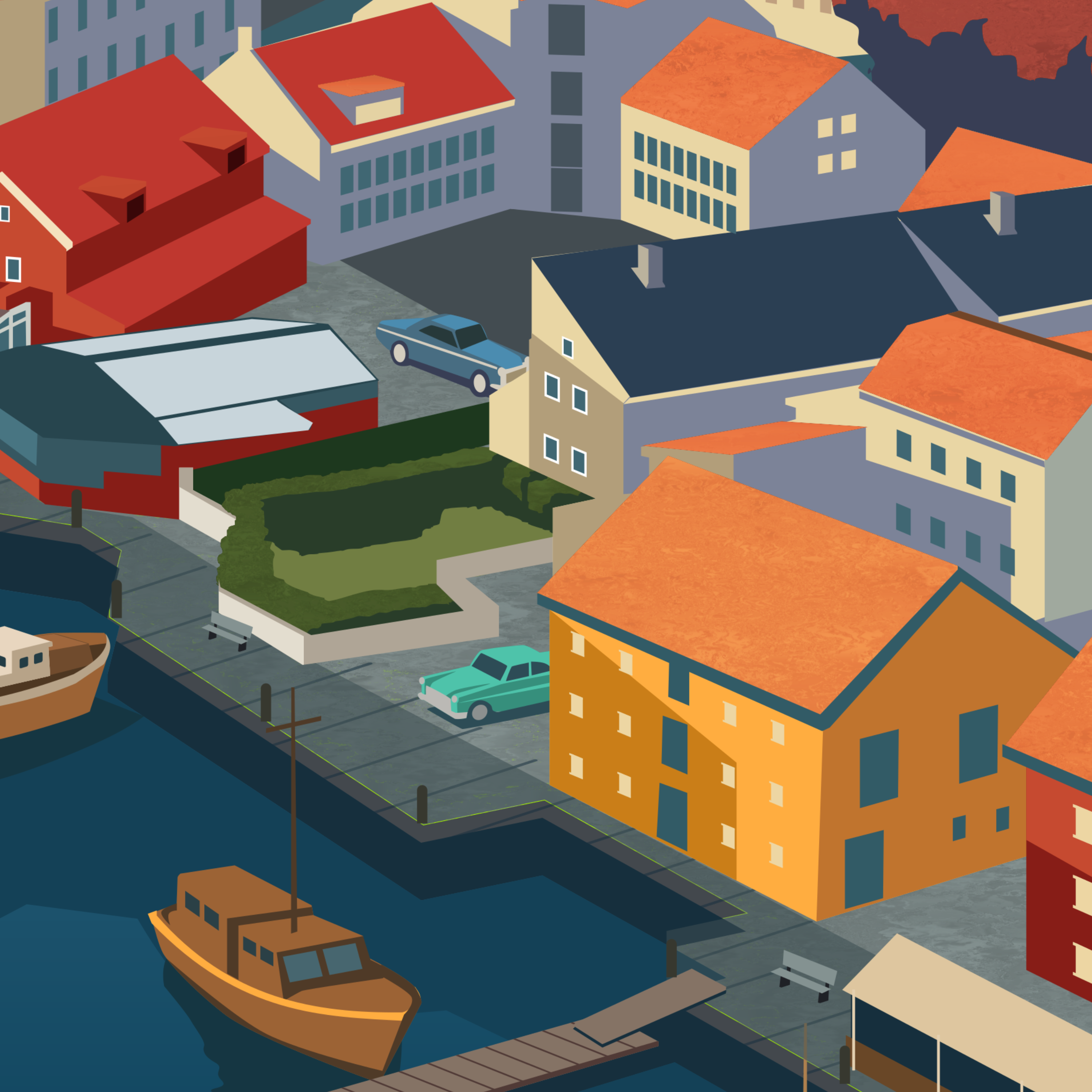 Halden plakat 50X70