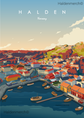 Halden plakat 50X70